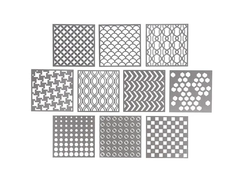 Creativ Company Schablone 10 Blatt Creativ Company Schablone 10 Blatt
