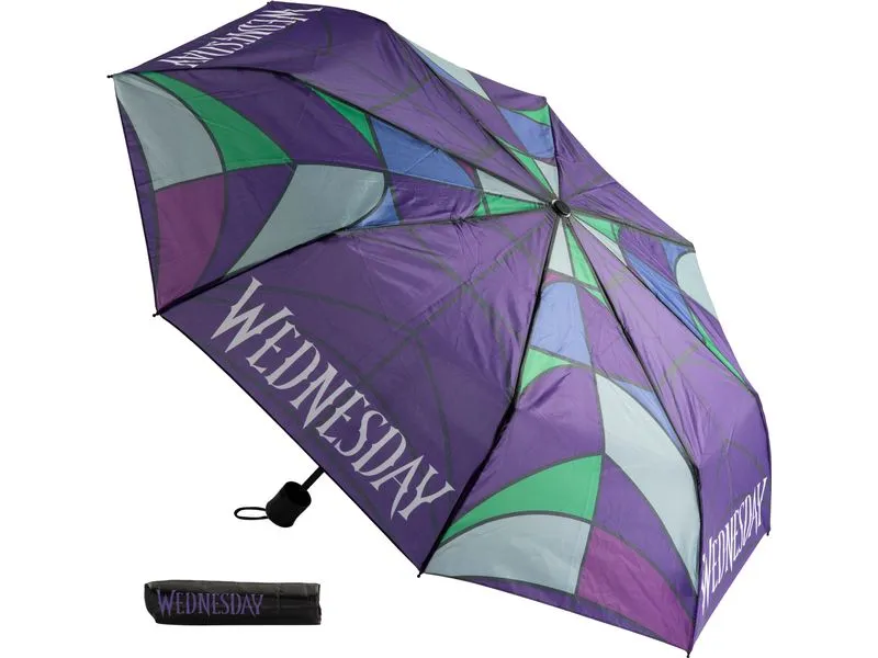 Undercover Regenschirm Knirps Wednesday