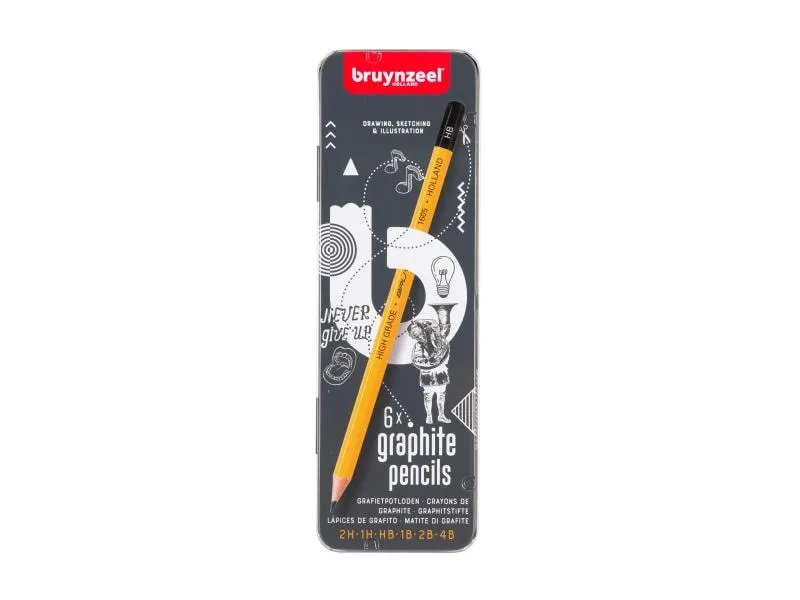 Bruynzeel Bleistift Burotek 6er-Set Bruynzeel Bleistift Burotek 6er-Set