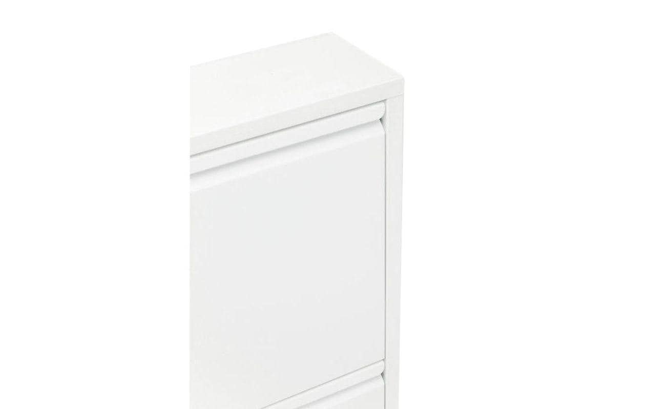 Kare Schuhschrank Caruso 100 x 50 cm, Weiss