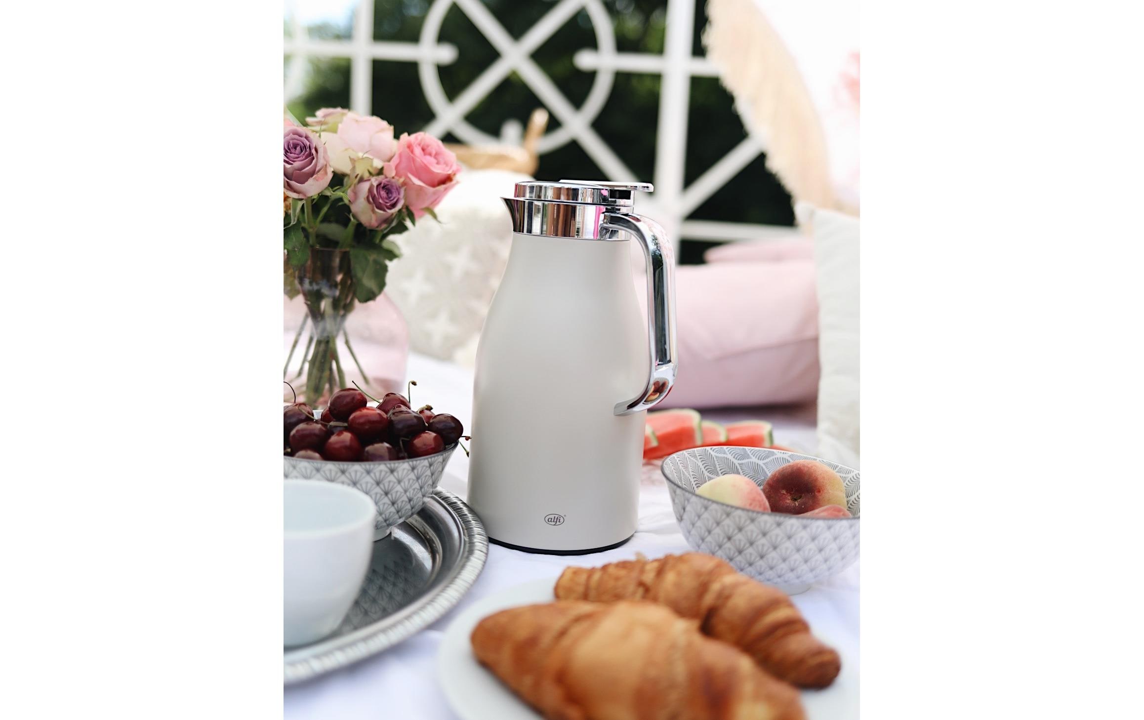 Alfi Thermoskanne Skyline 1000 ml, Weiss Matt Alfi Thermoskanne Skyline 1000 ml, Weiss Matt