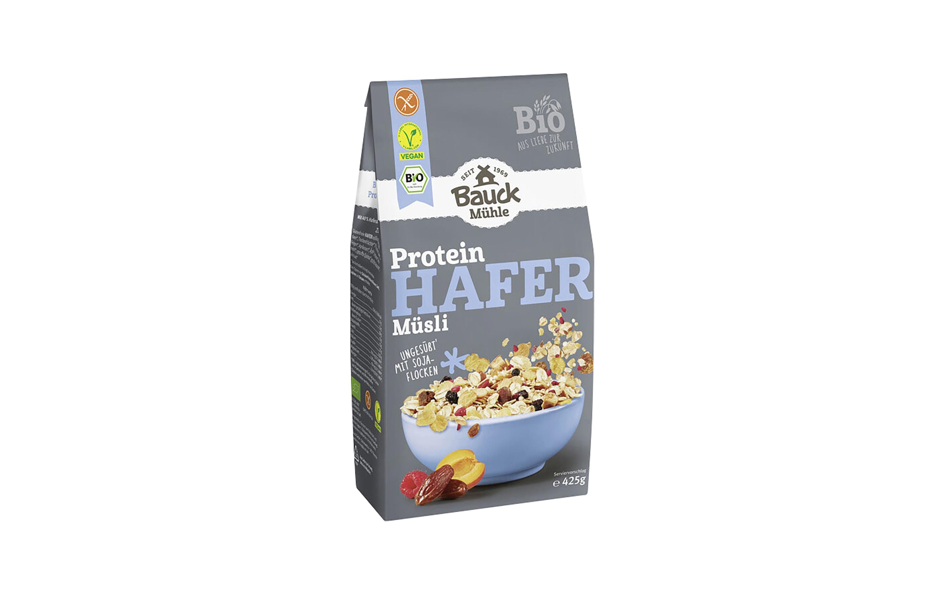 Bauck Mühle Müesli Hafer – Protein 425 g