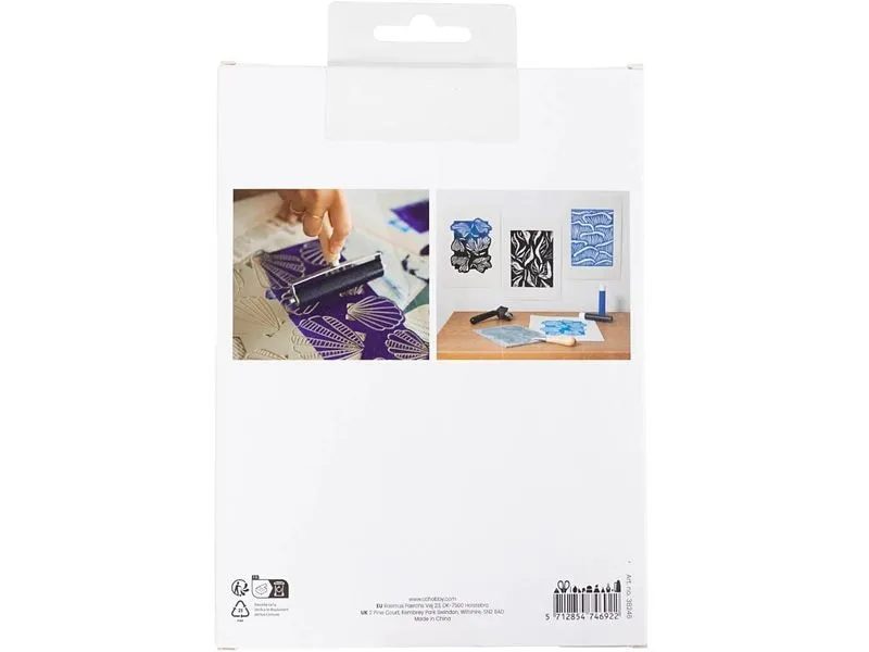 Creativ Company Stempel Zubehör Linoldruckplatte Gummi 15 x 20 cm Creativ Company Stempel Zubehör Linoldruckplatte Gummi 15 x 20 cm