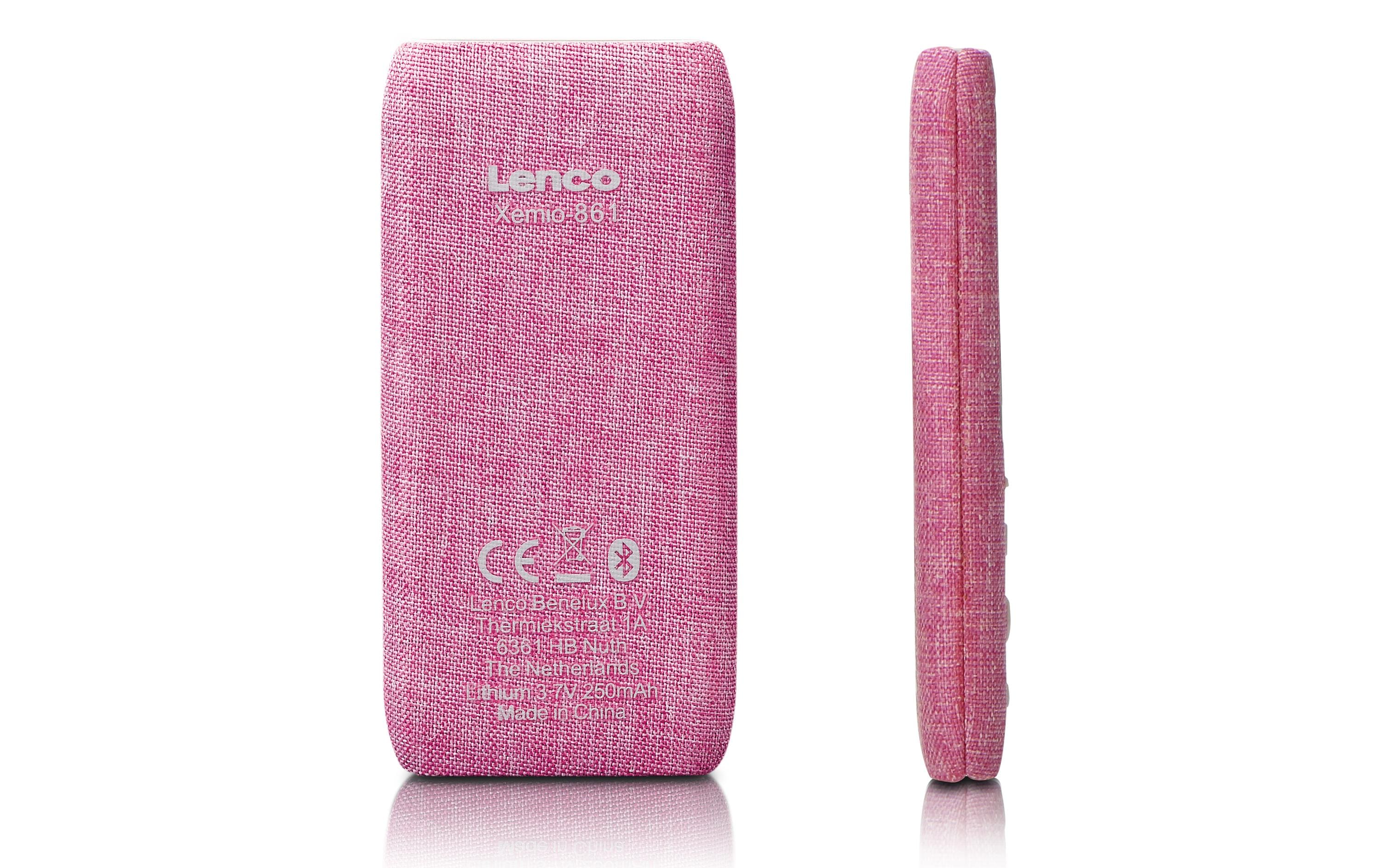 Lenco MP3 Player Xemio-861 Pink