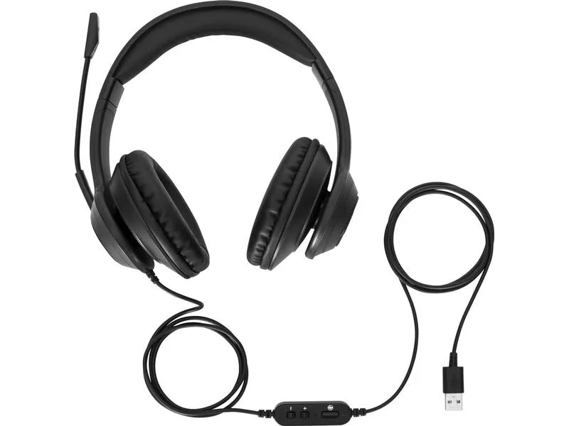 Targus Headset Wired Stereo Schwarz