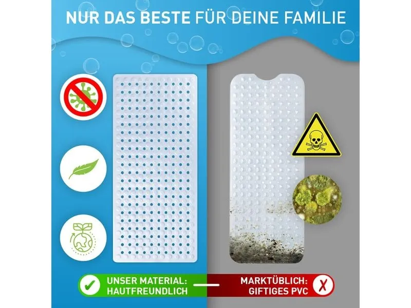 Flipline Badewannenmatte Weiss