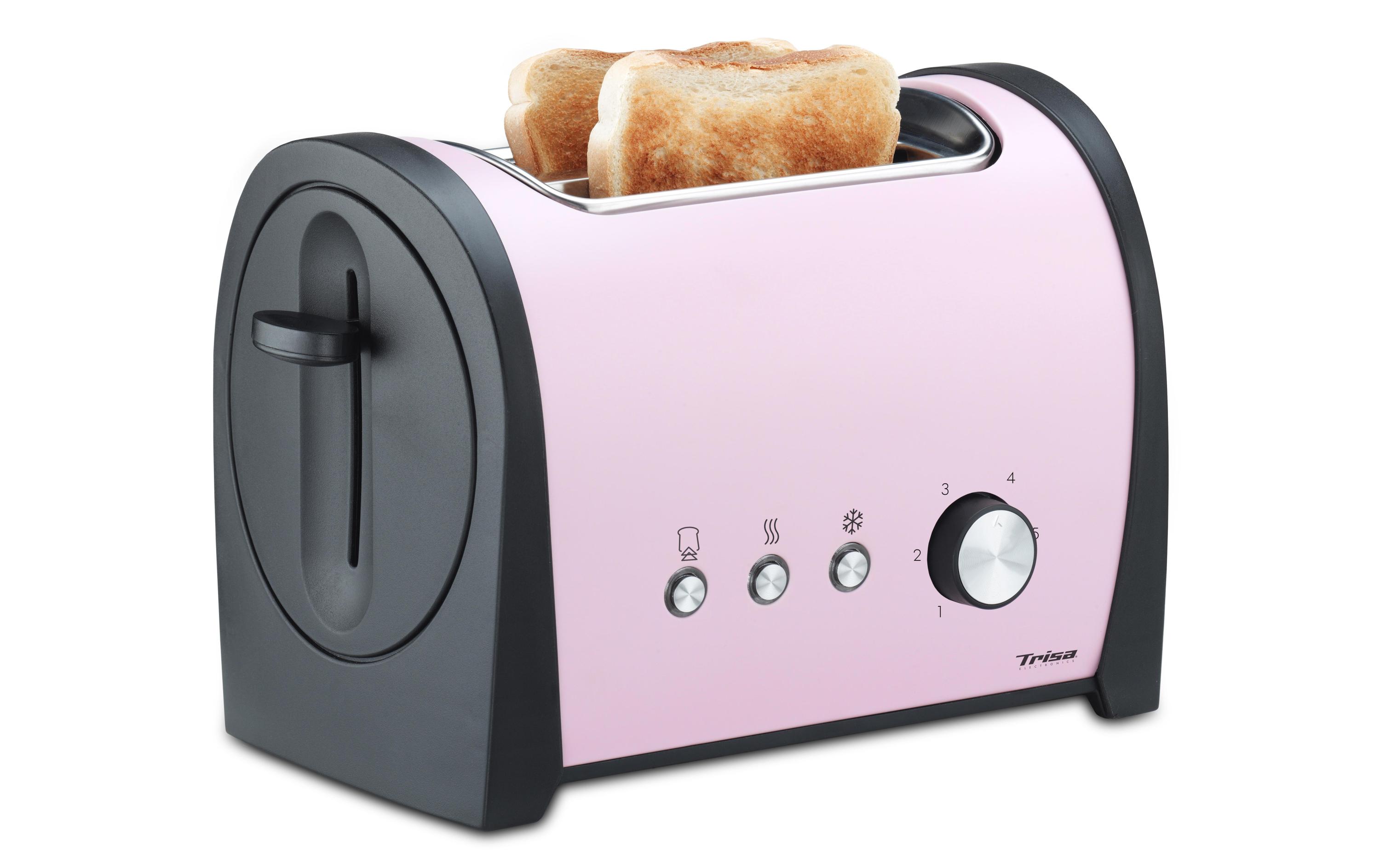 Trisa Toaster Retroline Rosa
