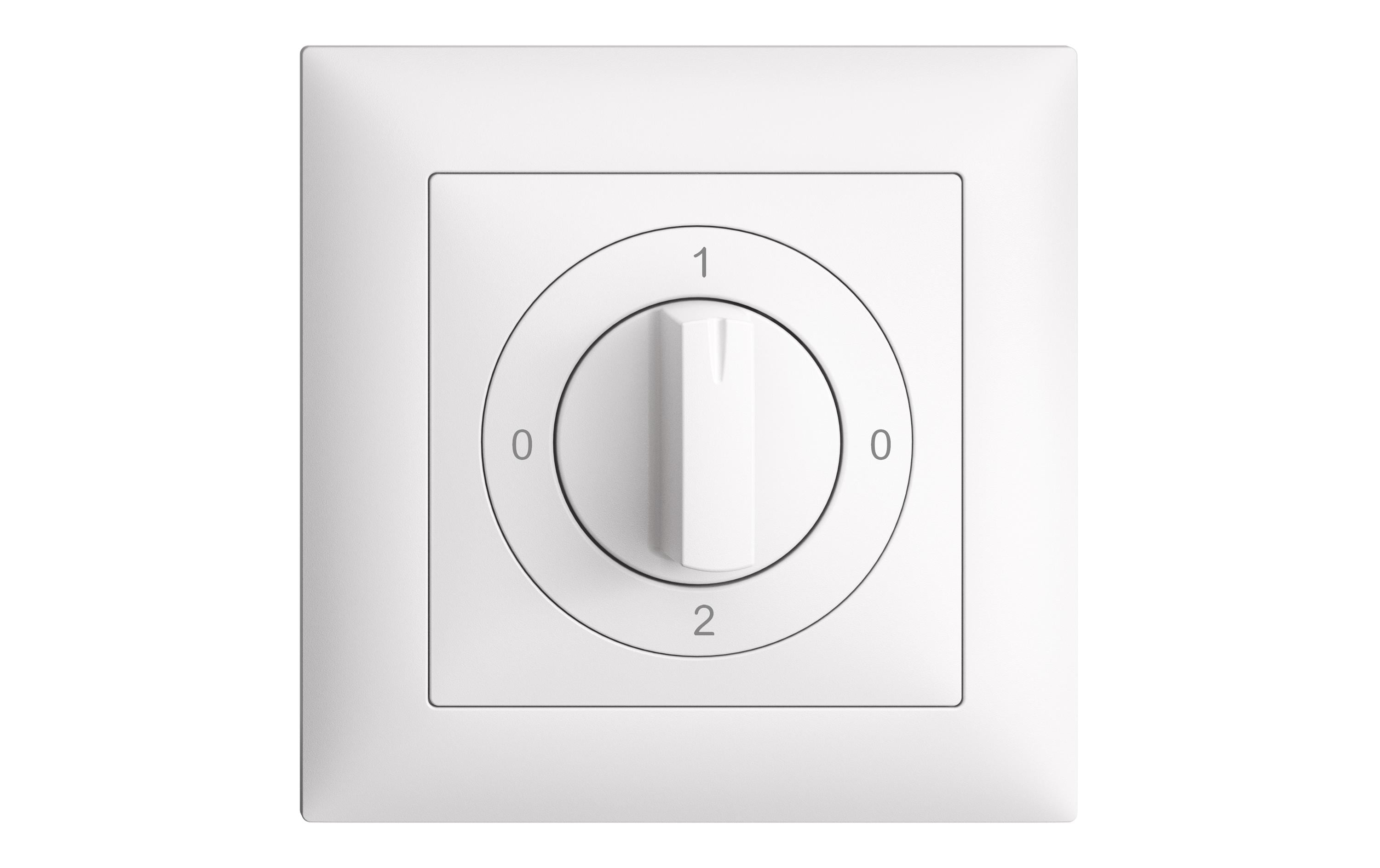 Feller EDIZIOdue Drehschalter UP 0-1-0-2 2/1L Feller EDIZIOdue Drehschalter UP 0-1-0-2 2/1L