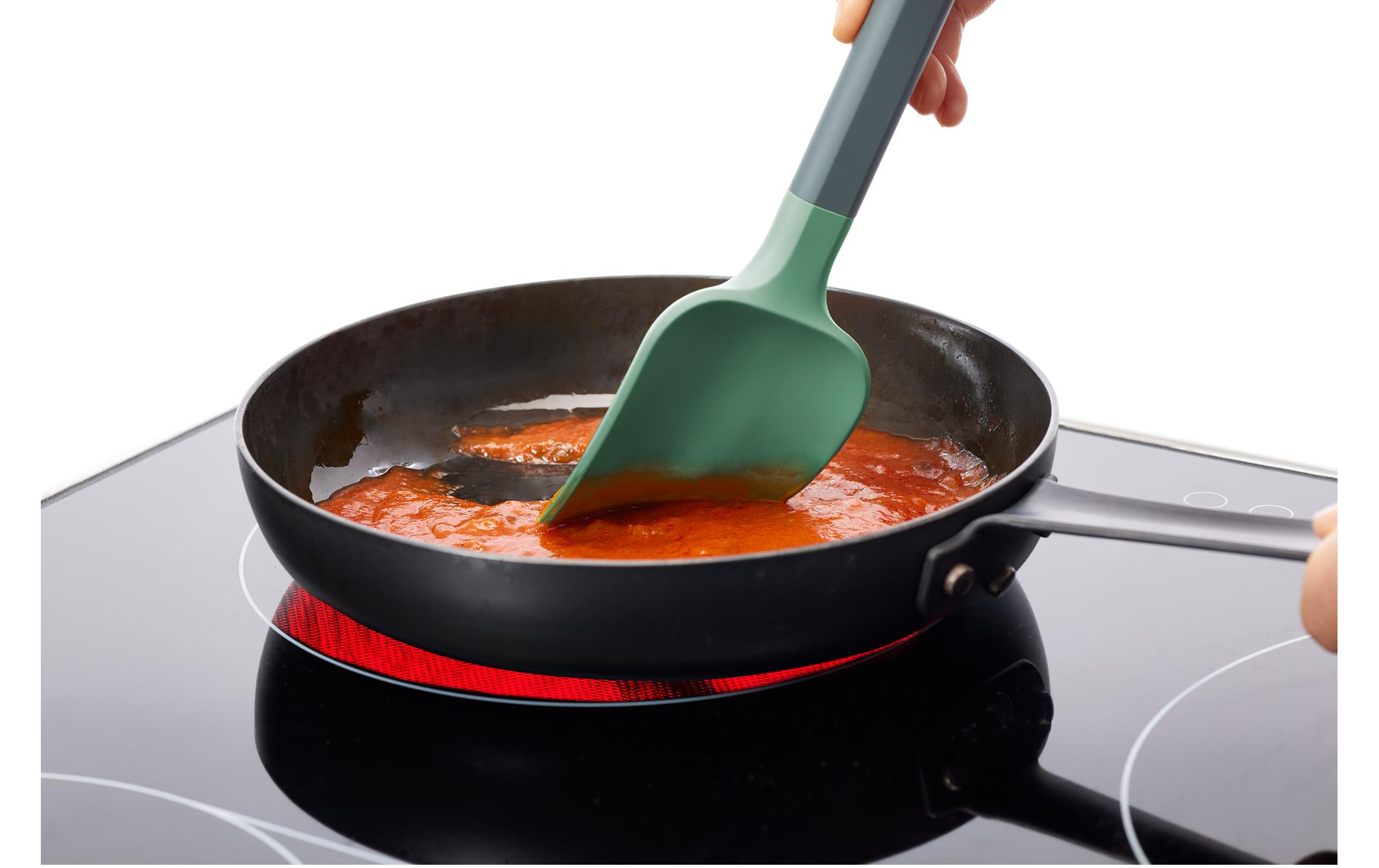 Lékué Kochlöffel ABS, Grün/Schwarz