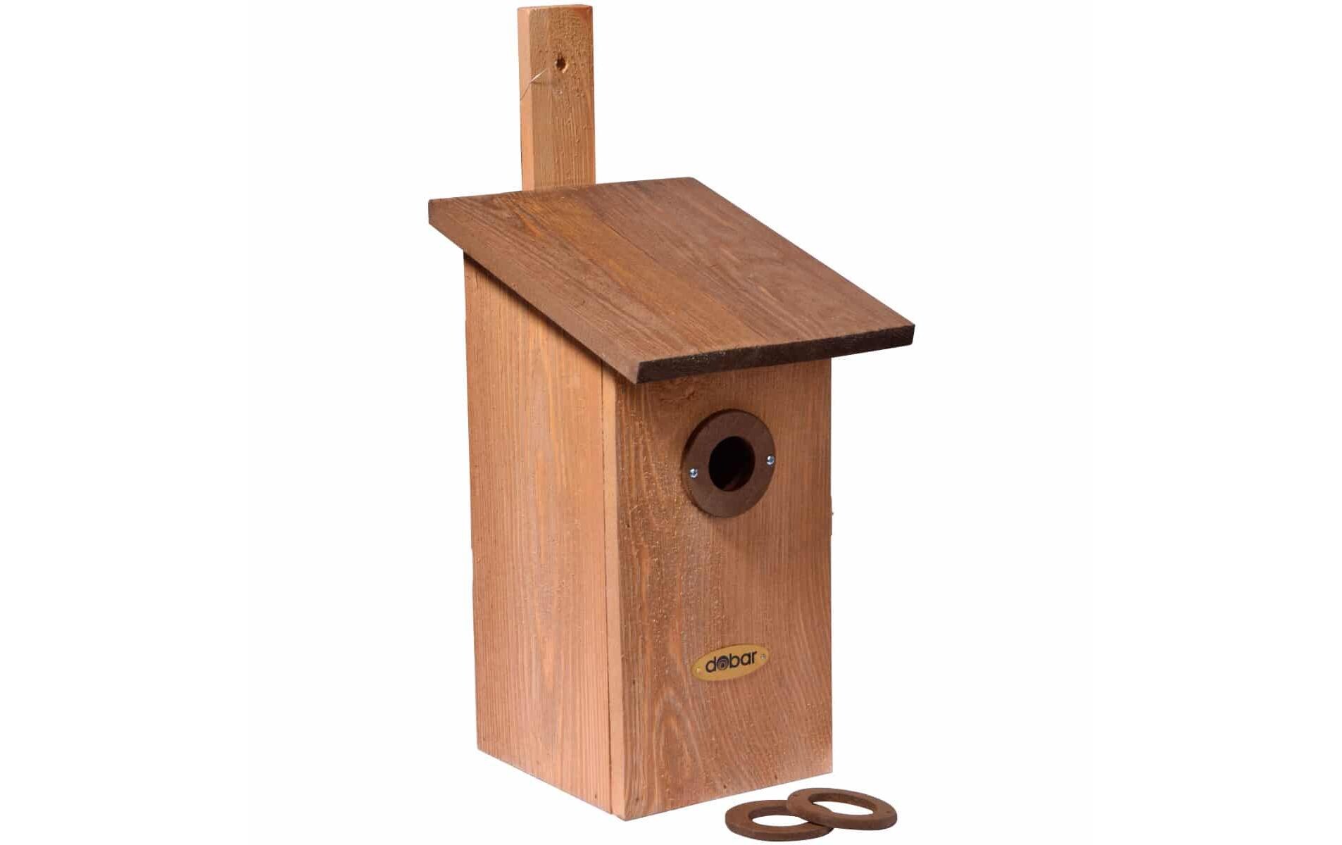 dobar Beobachtungskasten Einblick, 17 x 23 x 39 cm, Braun