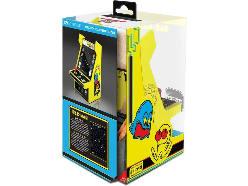 MyArcade Spielkonsole Micro Player Pro Pac-Man MyArcade Spielkonsole Micro Player Pro Pac-Man