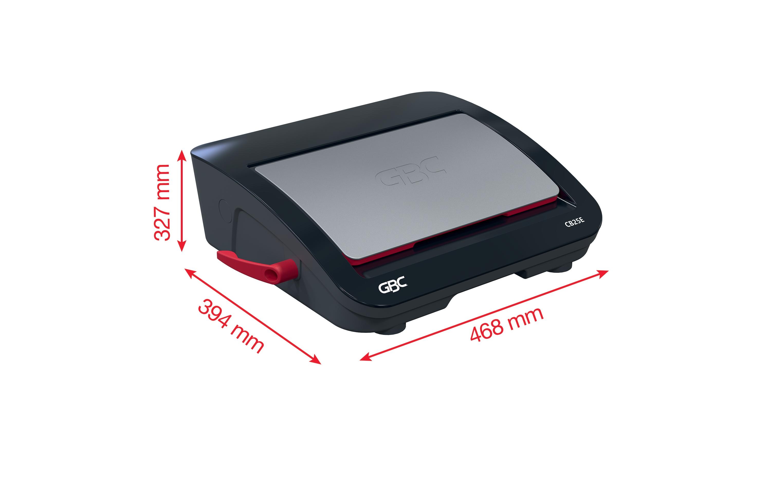 GBC Plastikbindegerät Combbind CB25E 390 Seiten