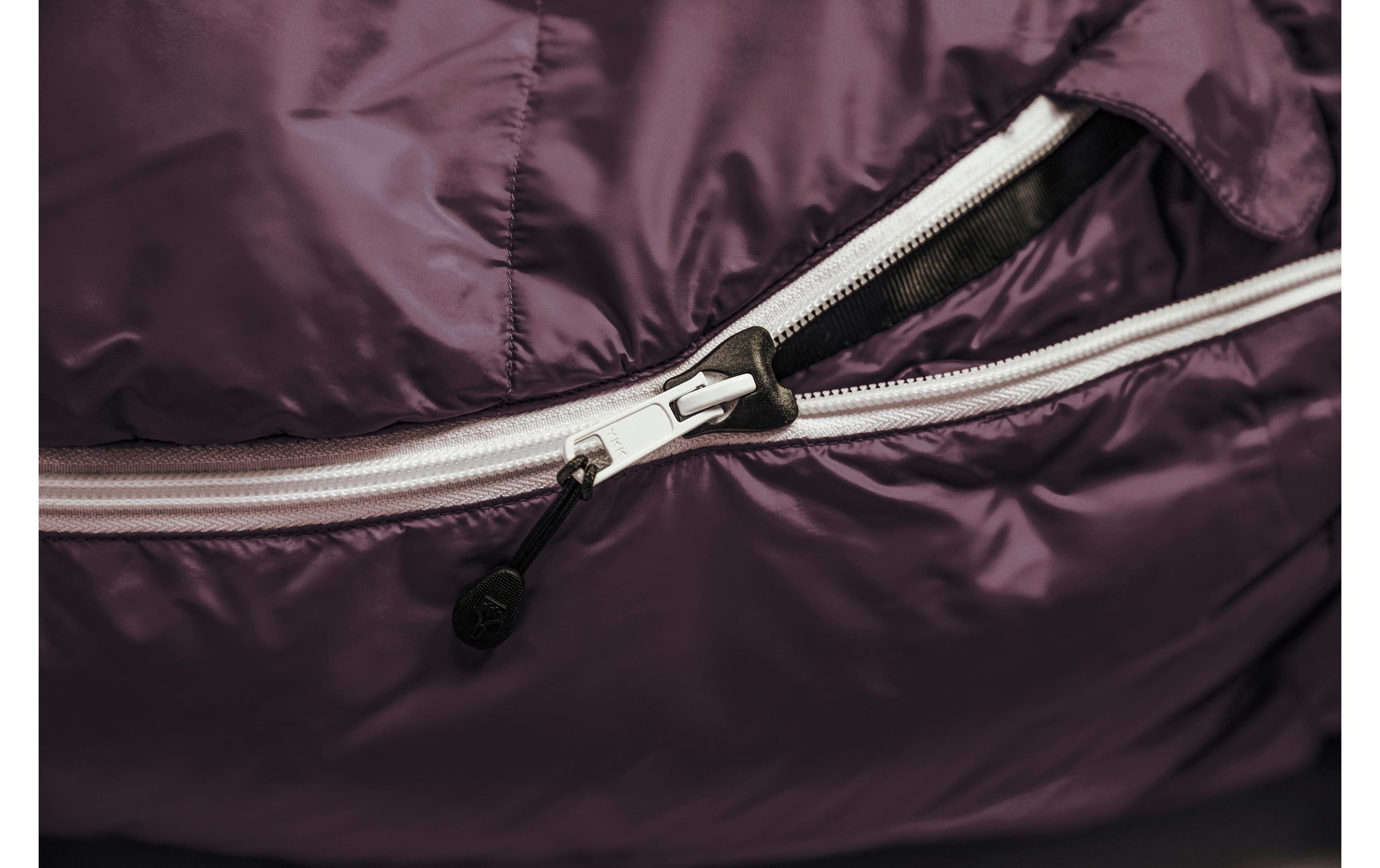 Grüezi Bag Schlafsack Biopod DownWool Subzero 175 Nylon, Berry