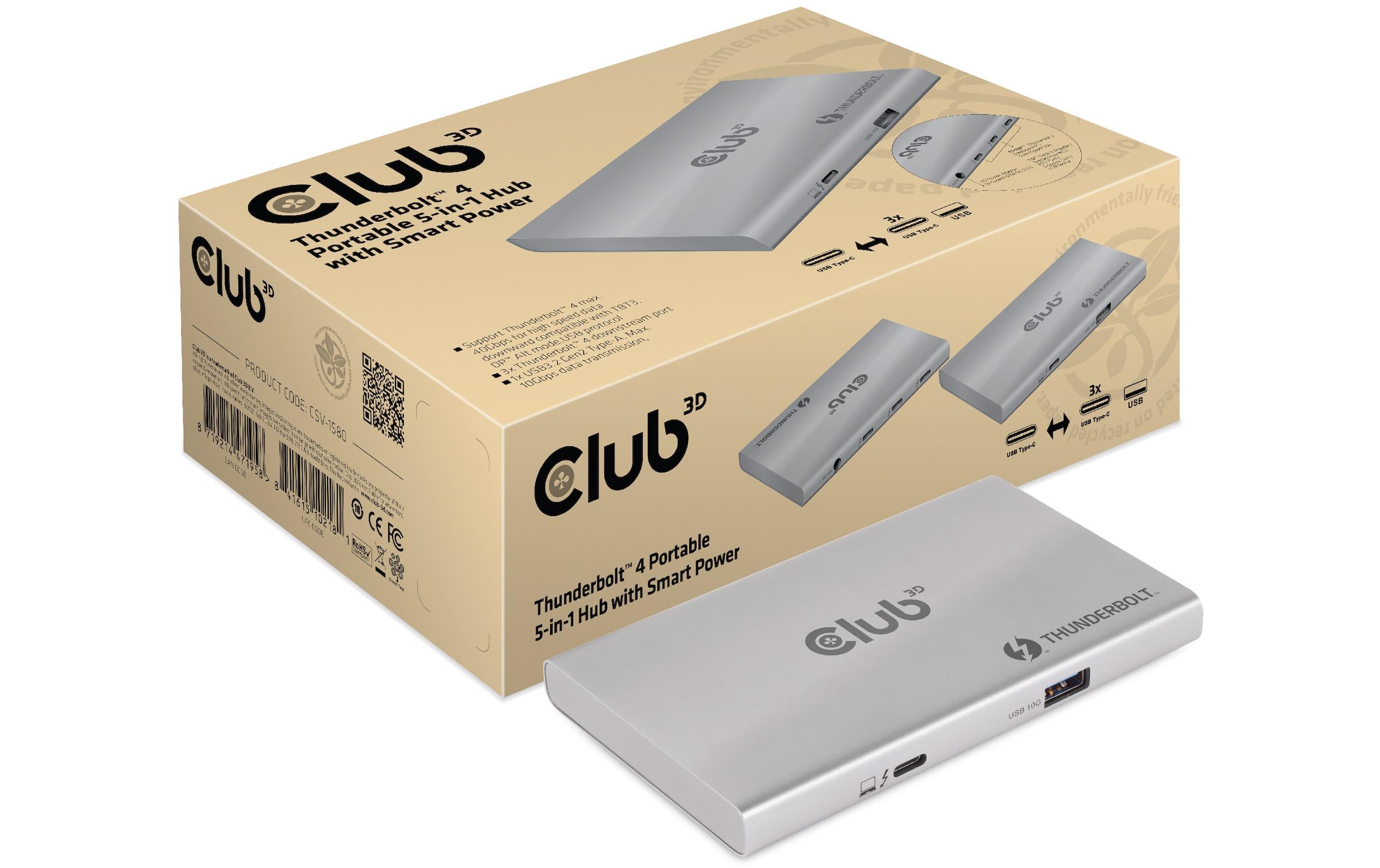 Club 3D USB-Hub CSV-1580 Club 3D USB-Hub CSV-1580