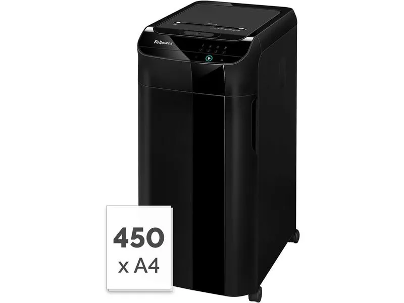Fellowes Aktenvernichter 450C Schwarz Fellowes Aktenvernichter 450C Schwarz
