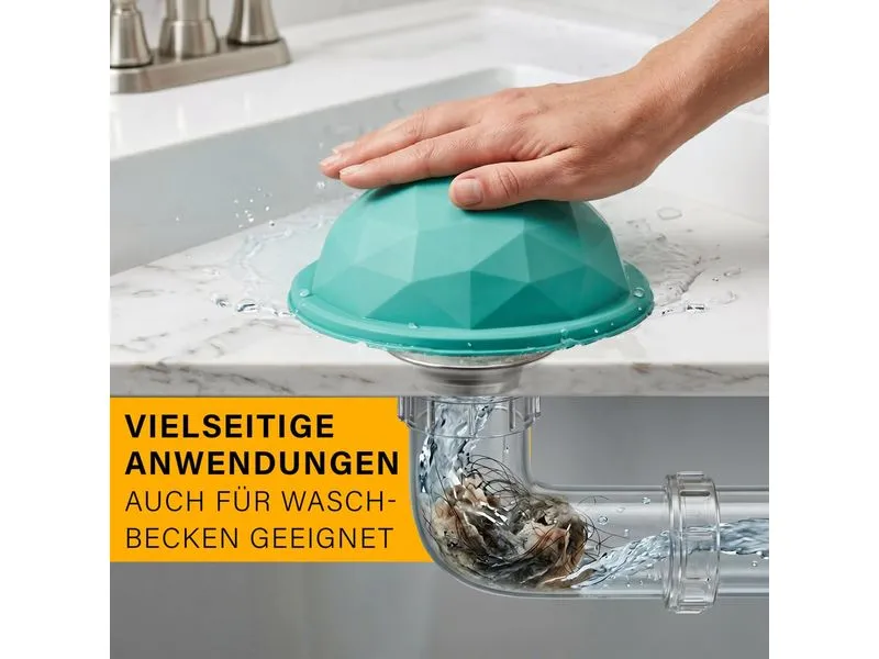 Dekadome Ausgussreiniger LB8 Türkis, 13 cm
