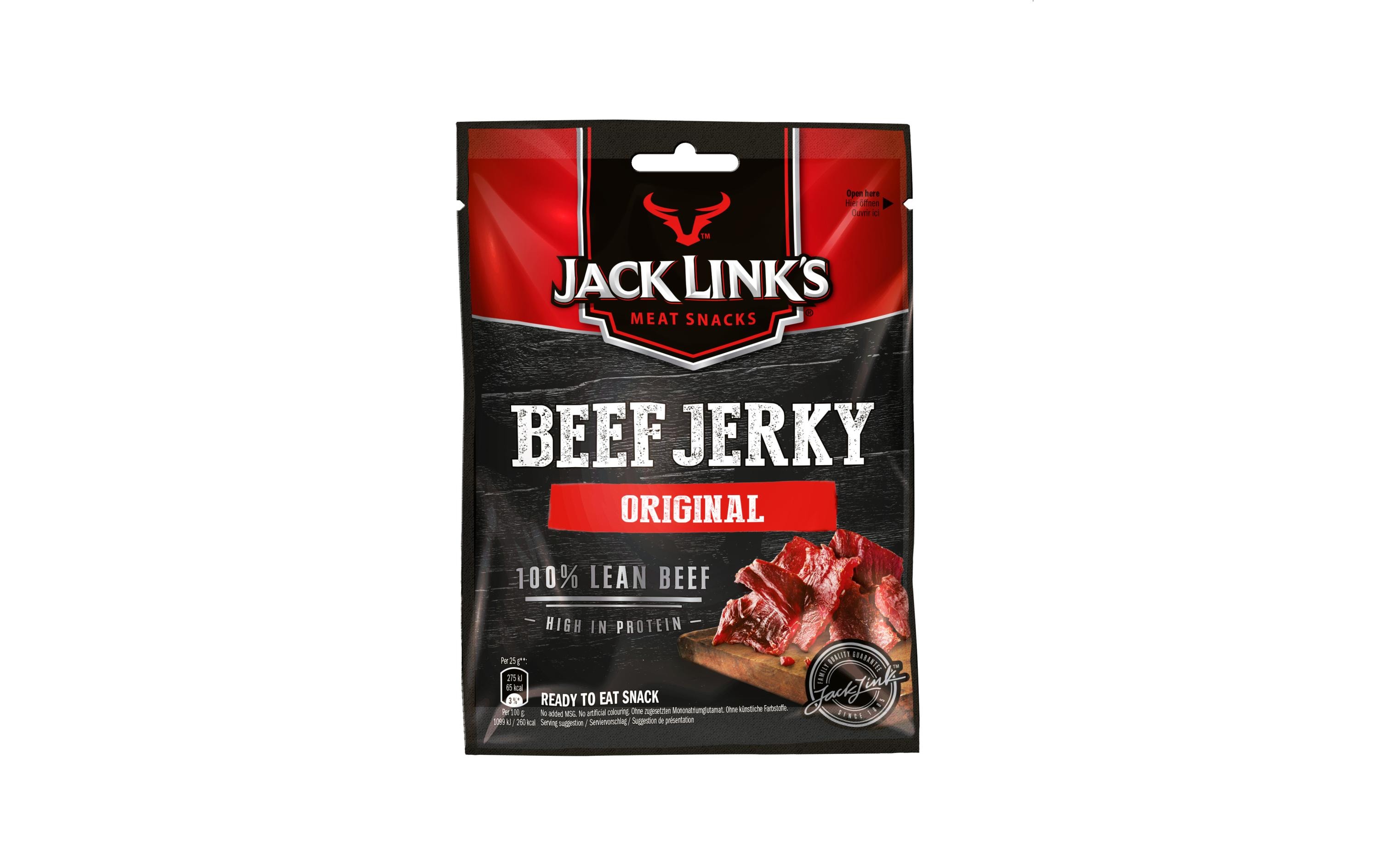 Jack Link's Fleischsnack Beef Jerky Original 25 g