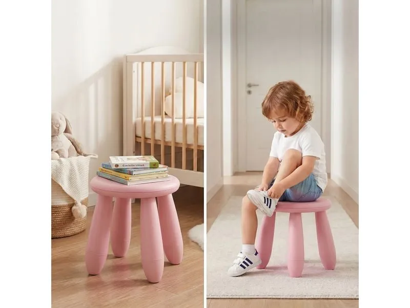 relaxdays Kindersitzhocker Rosa relaxdays Kindersitzhocker Rosa