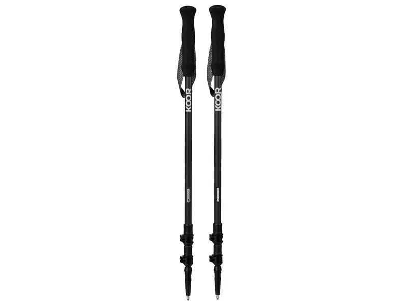 KOOR Wanderstock Carbon Castoor Anthrazit KOOR Wanderstock Carbon Castoor Anthrazit