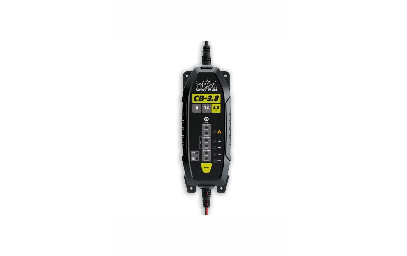 intAct Batterieladegerät ChargeBox 3.8A 6 V und 12 V