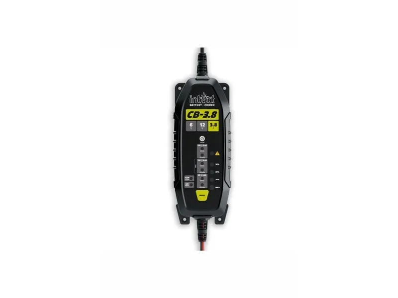 intAct Batterieladegerät ChargeBox 3.8A 6 V und 12 V