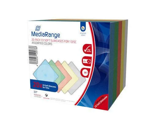 MediaRange Hülle CD / DVD Retail Pack MediaRange Hülle CD / DVD Retail Pack