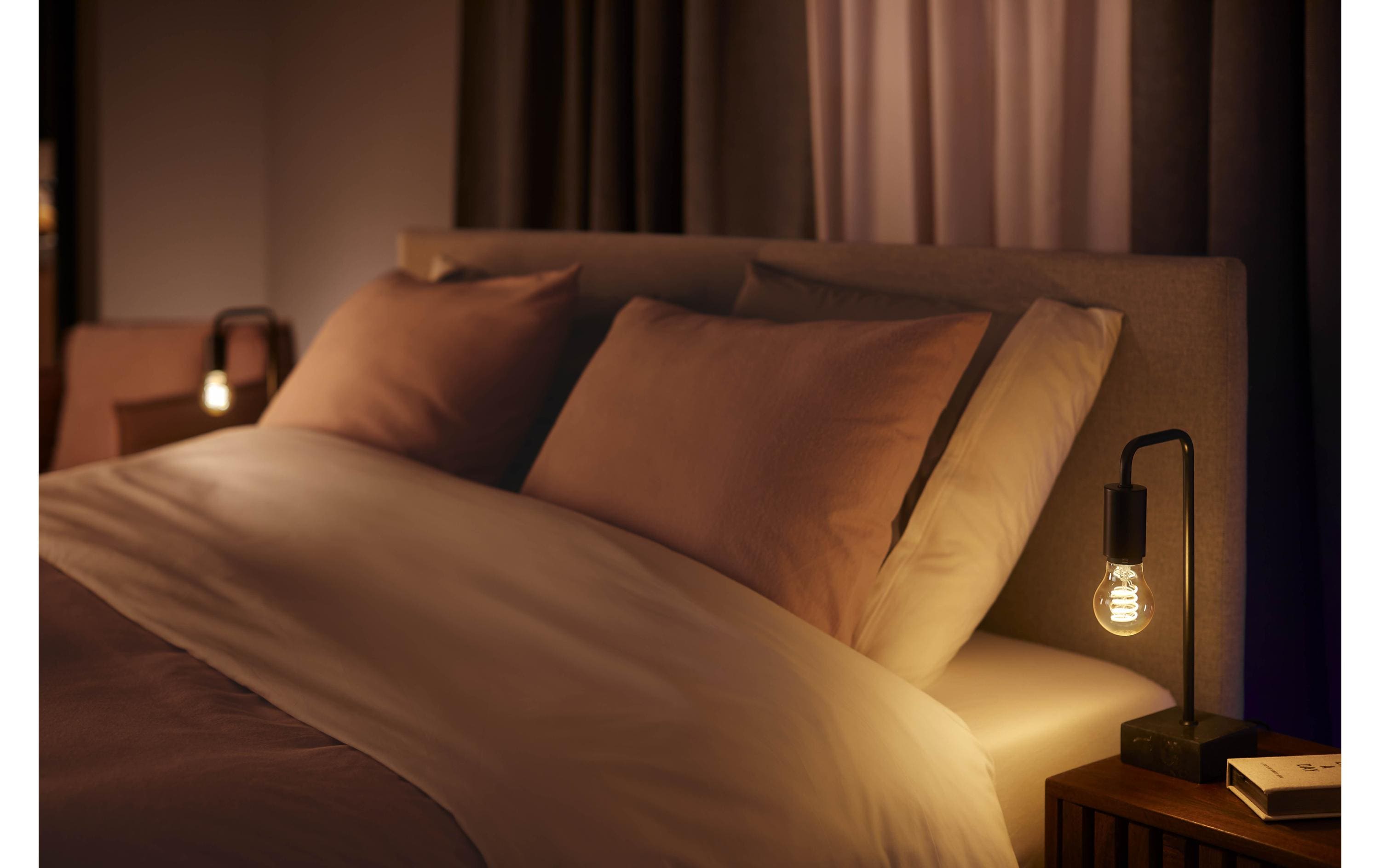 Philips Hue Leuchtmittel White Ambiance E27 Einzelpack Filament 550 lm