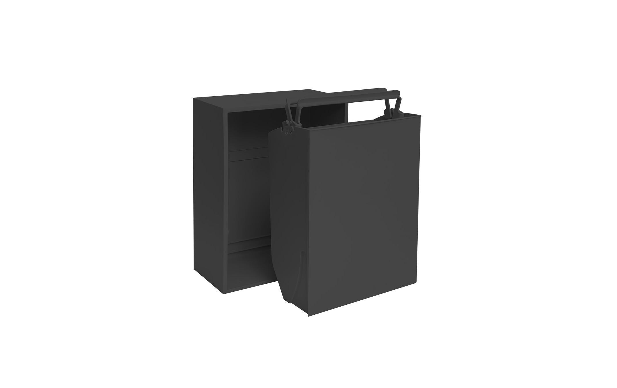 ReCollector Recyclingbehälter 12 l, Black Raven
