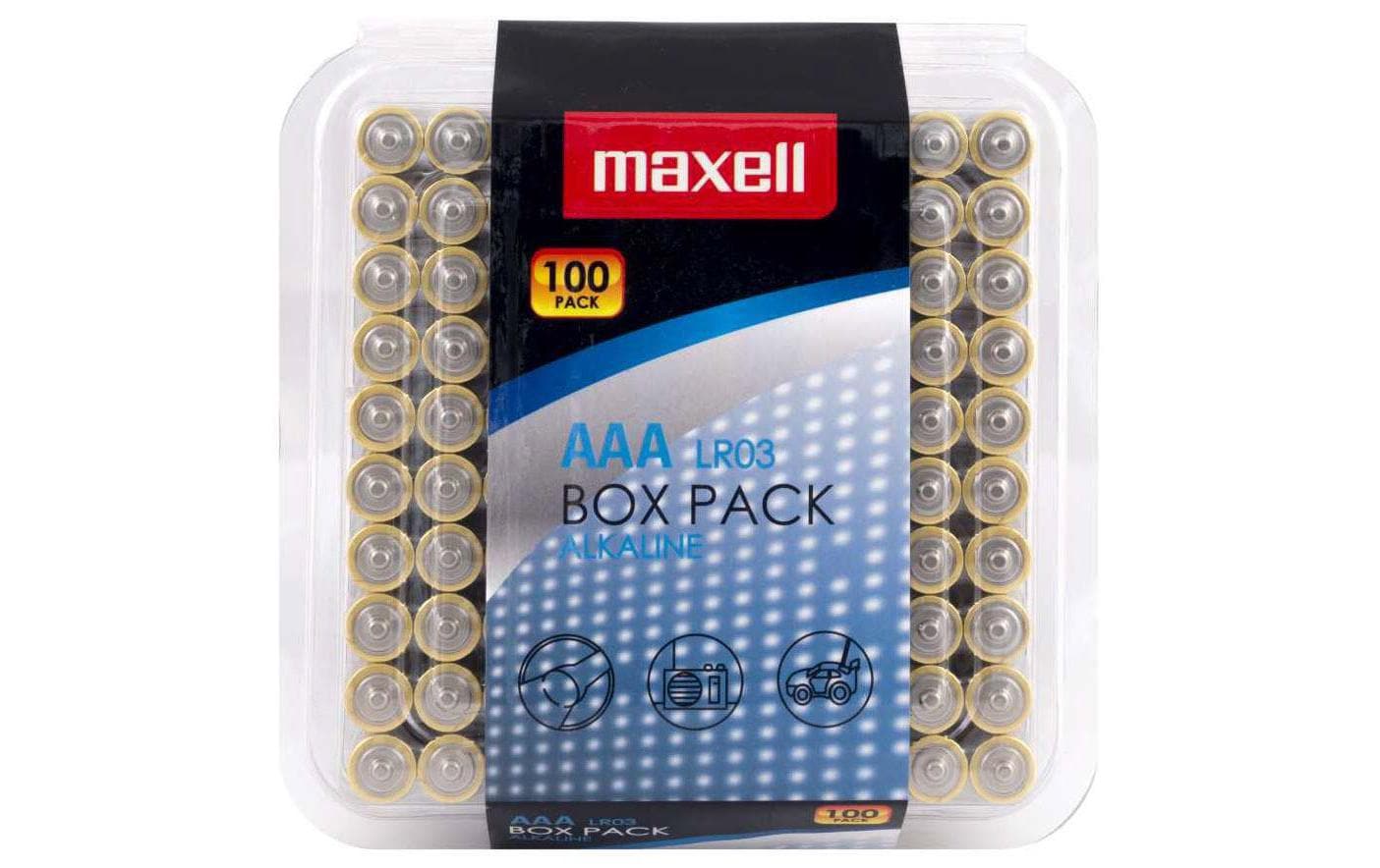 Maxell Europe LTD. Batterie AAA 100 Stück