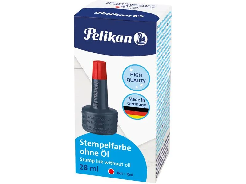 Pelikan Stempelfarbe 28 ml Rot