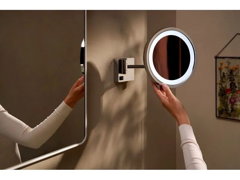 hansgrohe Kosmetikspiegel Chrom hansgrohe Kosmetikspiegel Chrom