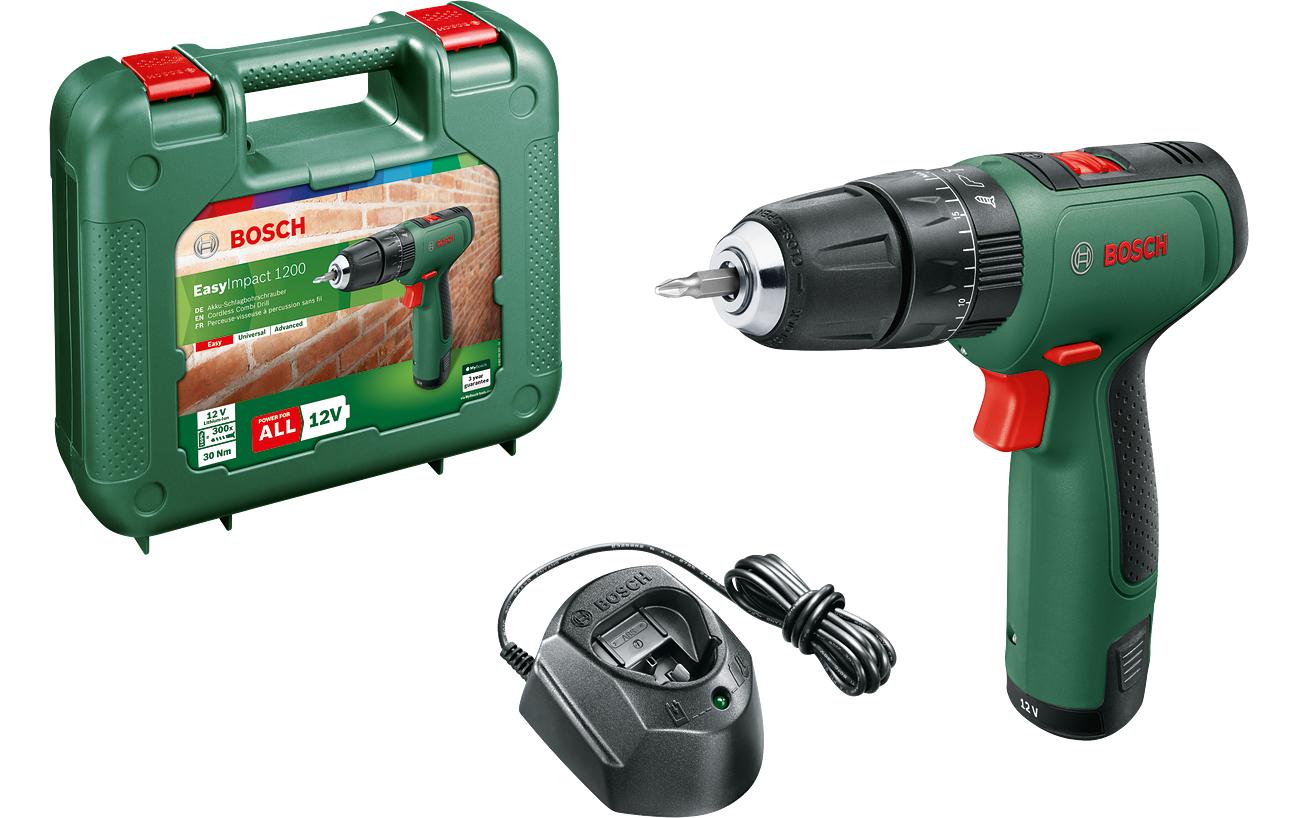 Bosch Akku-Schlagbohrschrauber EasyImpact 1200 Kit