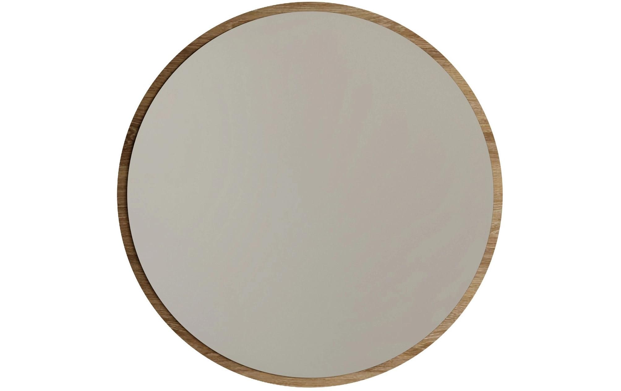 Woody Fashion Spiegel Yuvarlak Ayna Ceviz A707 60 x 60 cm, Braun