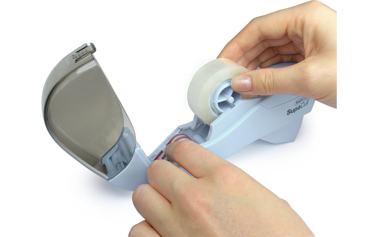 Rapesco SupaCut Klebebandspender und 2 Klebebandrollen Hellblau Rapesco SupaCut Klebebandspender und 2 Klebebandrollen Hellblau