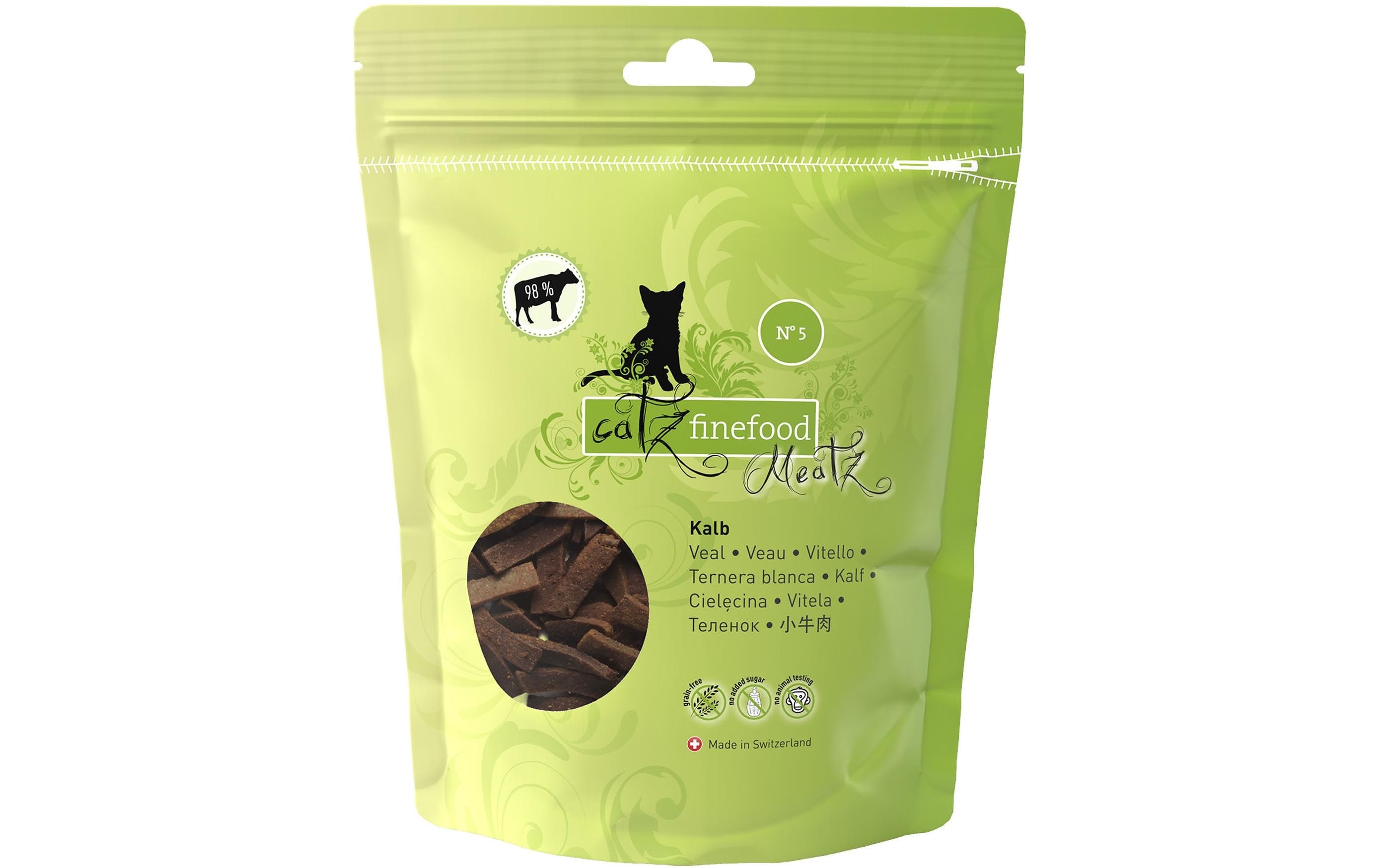 catz finefood Katzen-Snack Meatz No.05 Kalb, 45 g