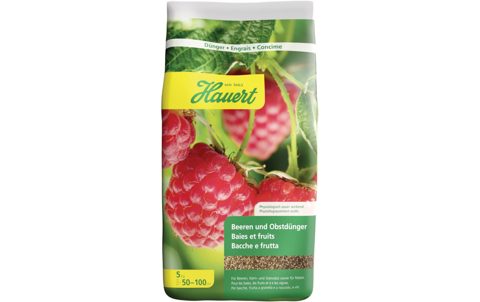 Hauert Dünger für Beeren und Obst, 5 kg