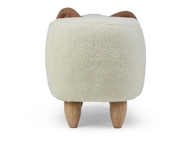 zoosy Kinderhocker Schaf Berta Weiss zoosy Kinderhocker Schaf Berta Weiss