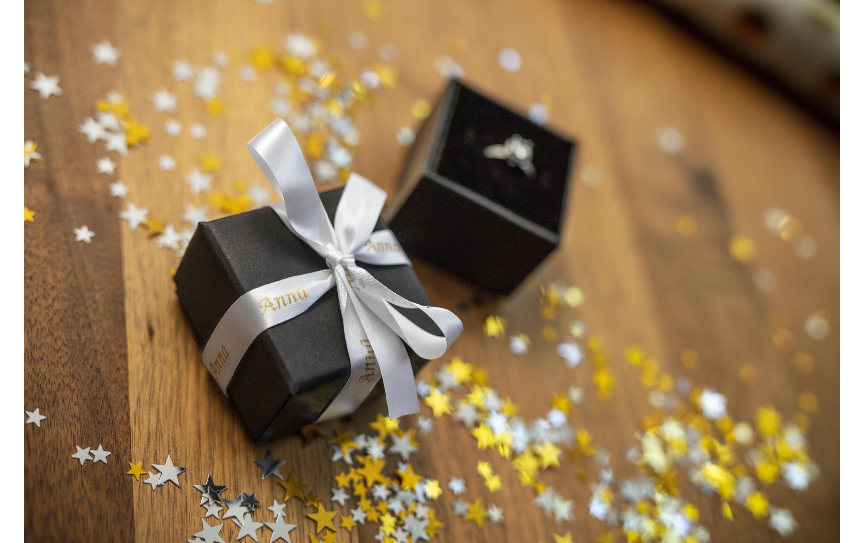 Brother Beschriftungsband TZe-R234 Gold auf Weiss