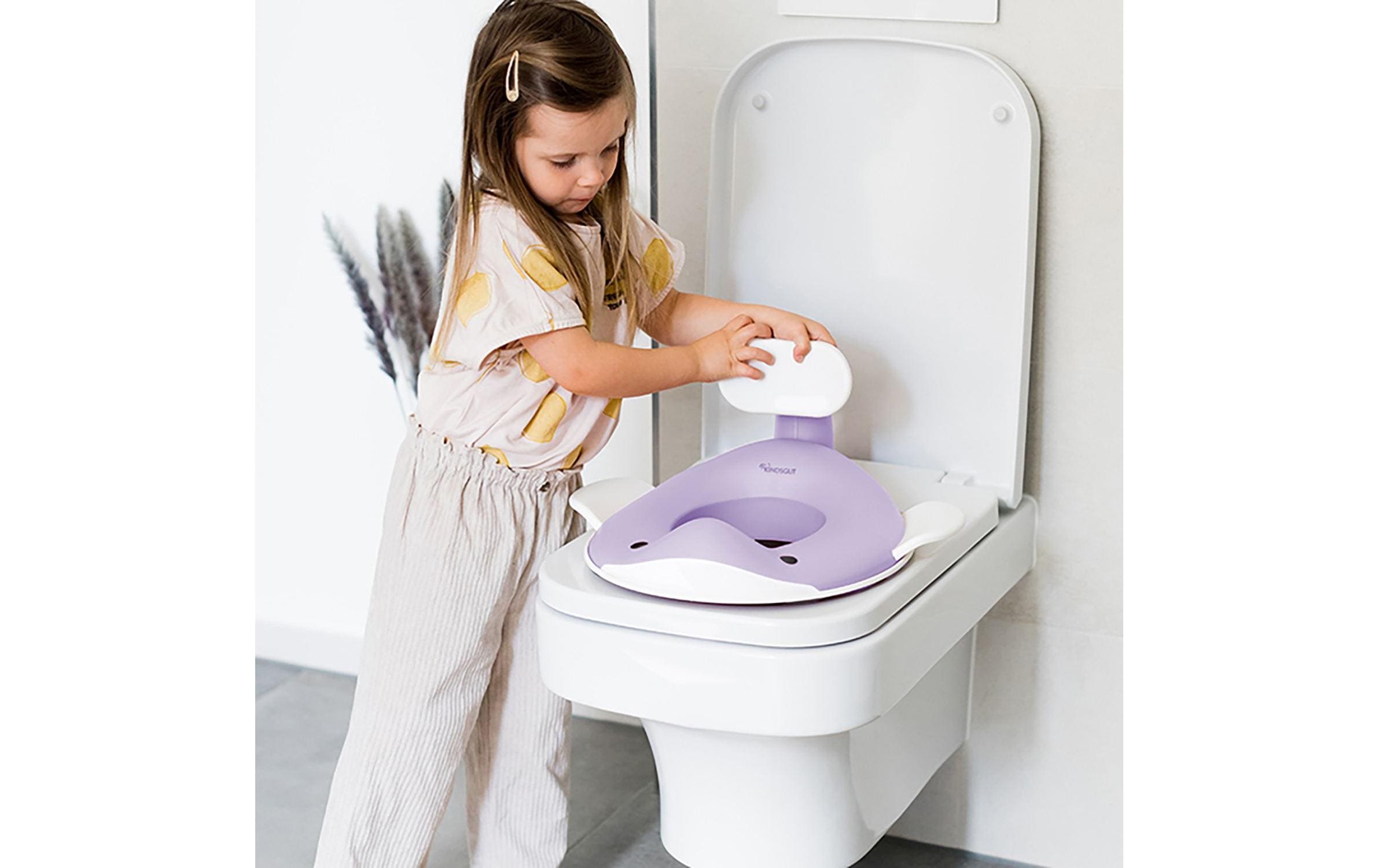 Kindsgut Toilettensitz Wal Flieder