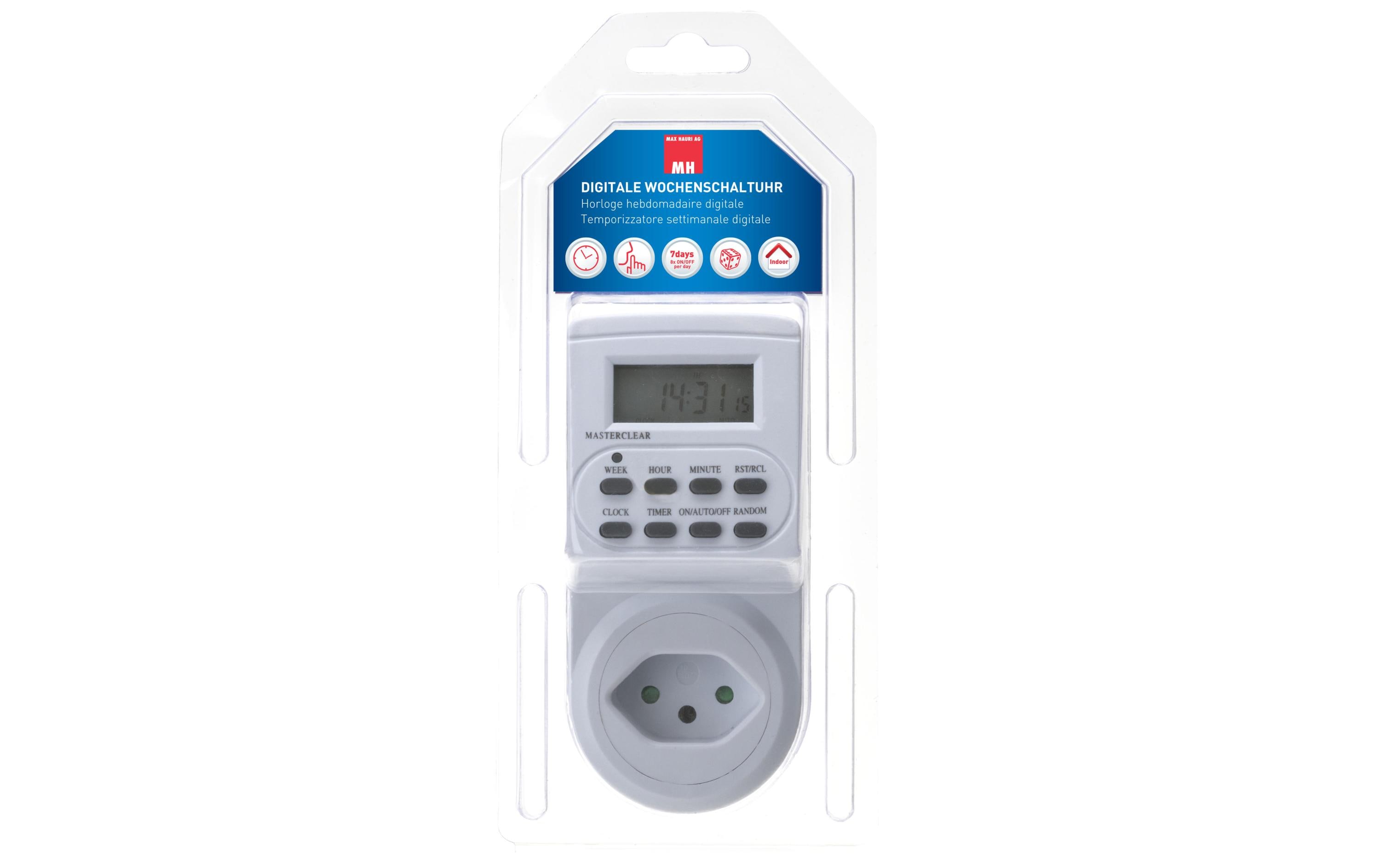 Max Hauri Zeitschaltuhr 7x 24 h Digital Max Hauri Zeitschaltuhr 7x 24 h Digital
