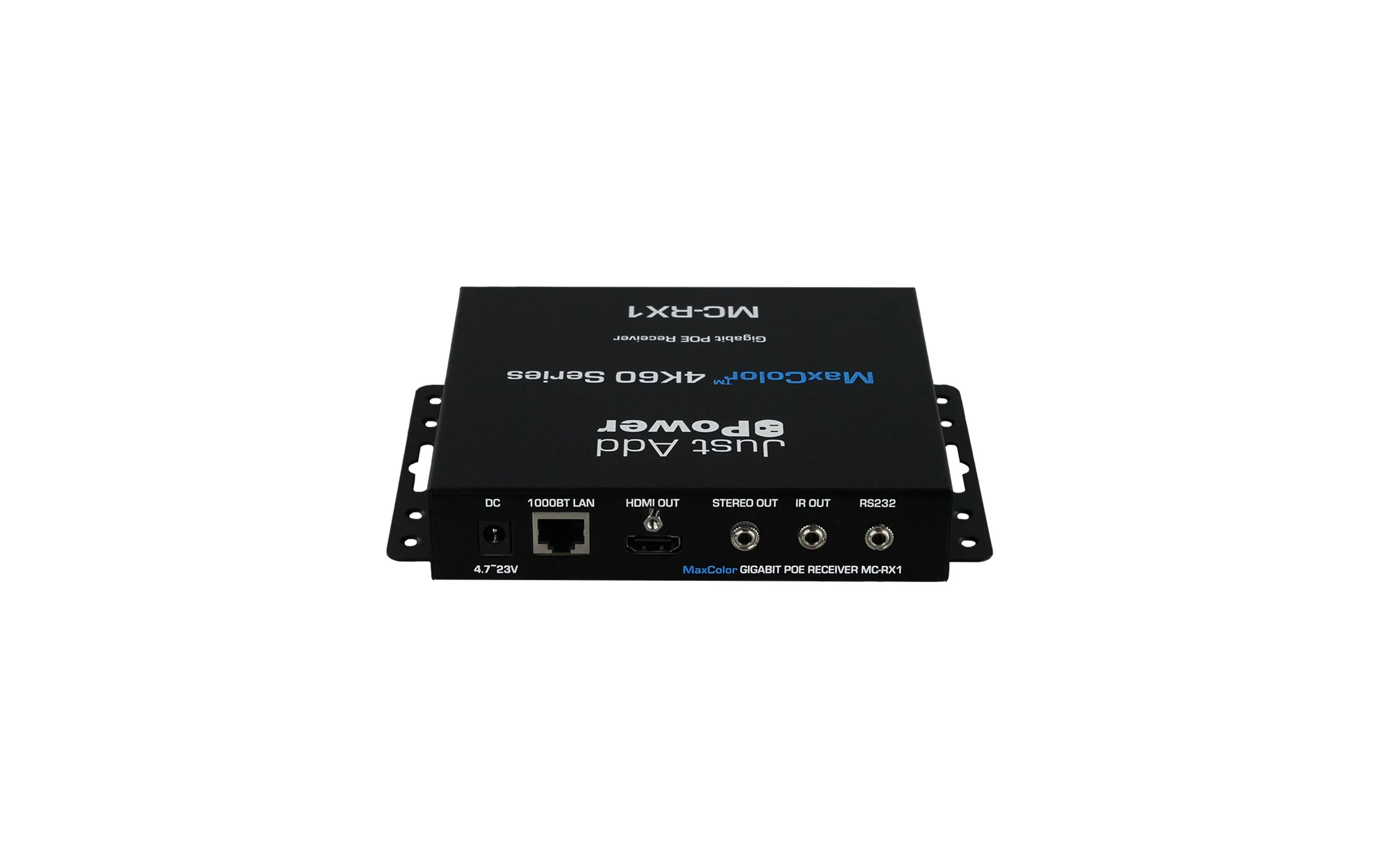 JUSTADDPOWER IP Receiver VBS-MAX-RX-1 HDMI, PoE, 4K/60