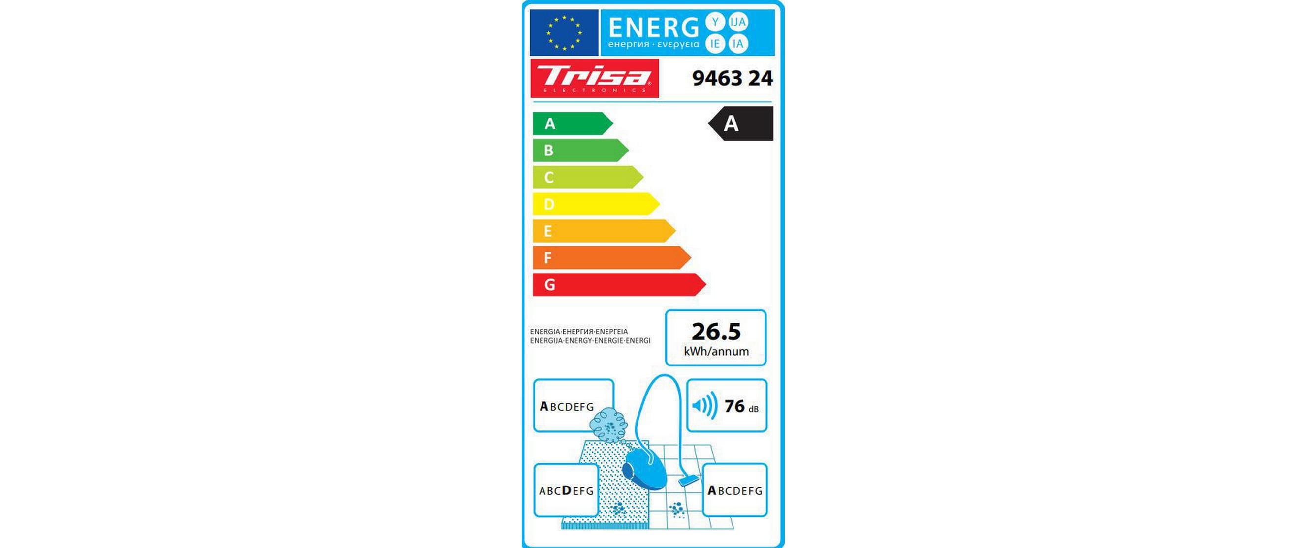 Trisa Bodenstaubsauger Cyclone Comfort Clean T6324