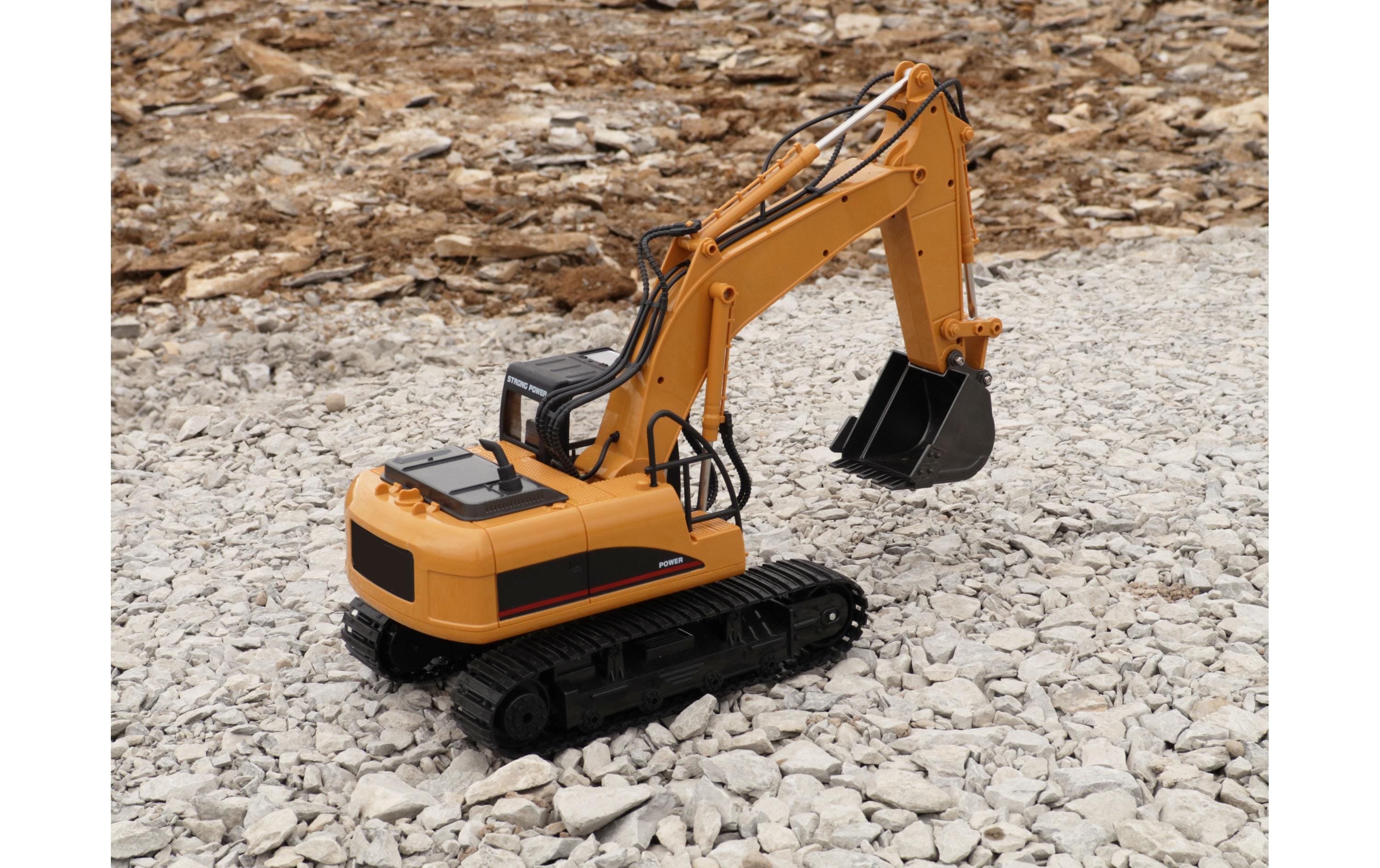 Amewi Bagger mit Metallschaufel, Licht & Sound RTR, 1:14