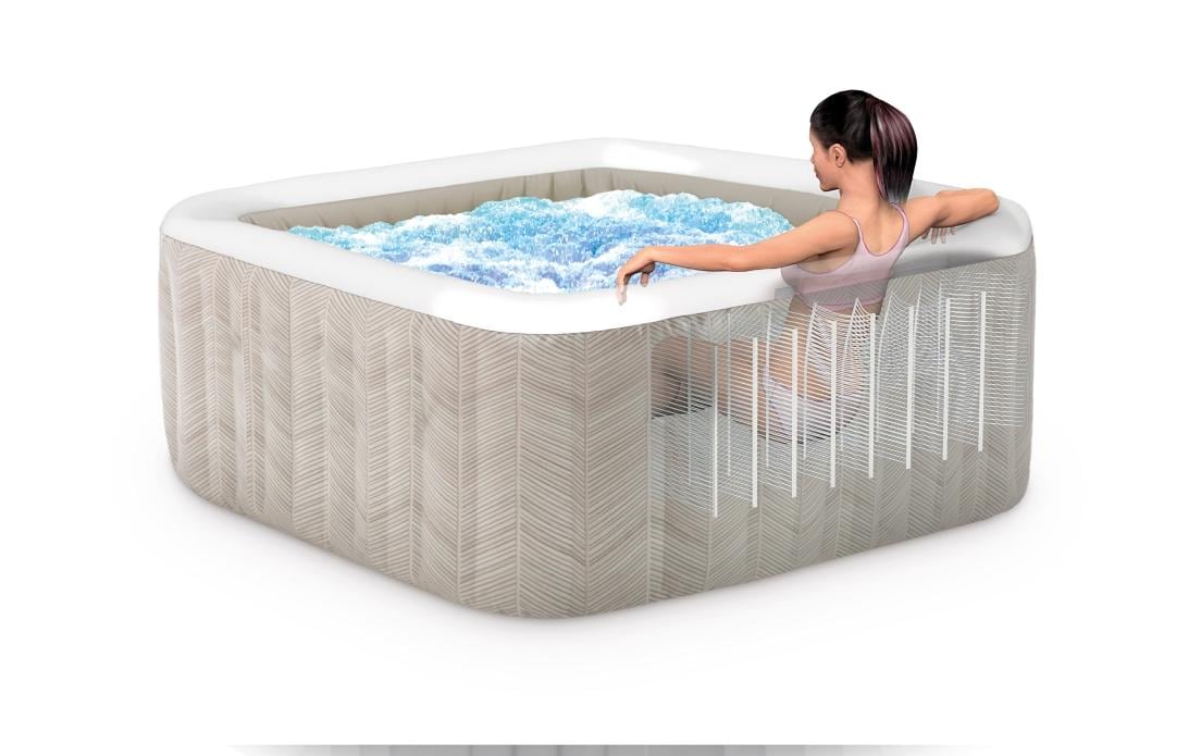Intex Purespa Chevron Deluxe 193 cm x 193 cm x 71 cm