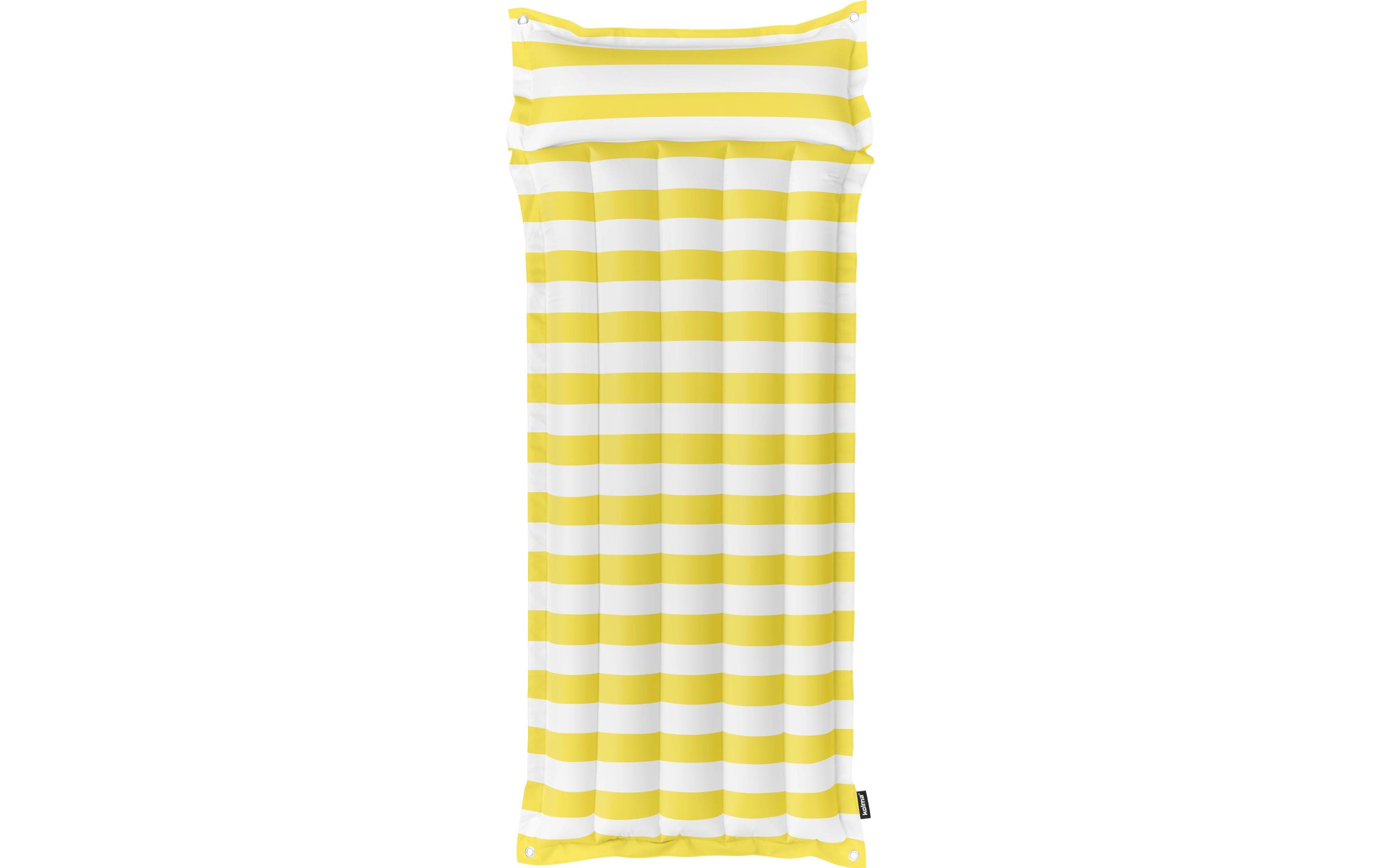 Kolma Luftmatratze Gelb/Weiss Kolma Luftmatratze Gelb/Weiss