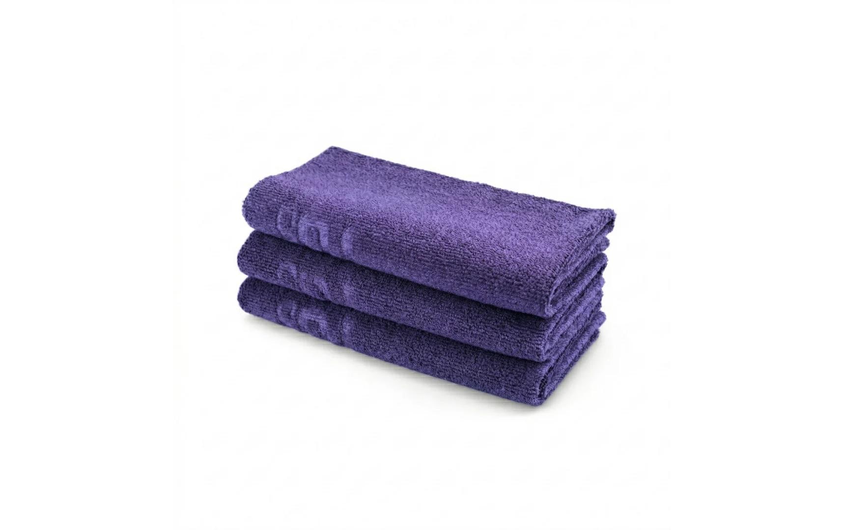 21CARS Edgeless Mikrofaser-Handtuch 3er-Set 40 x 40 cm Violett 21CARS Edgeless Mikrofaser-Handtuch 3er-Set 40 x 40 cm Violett