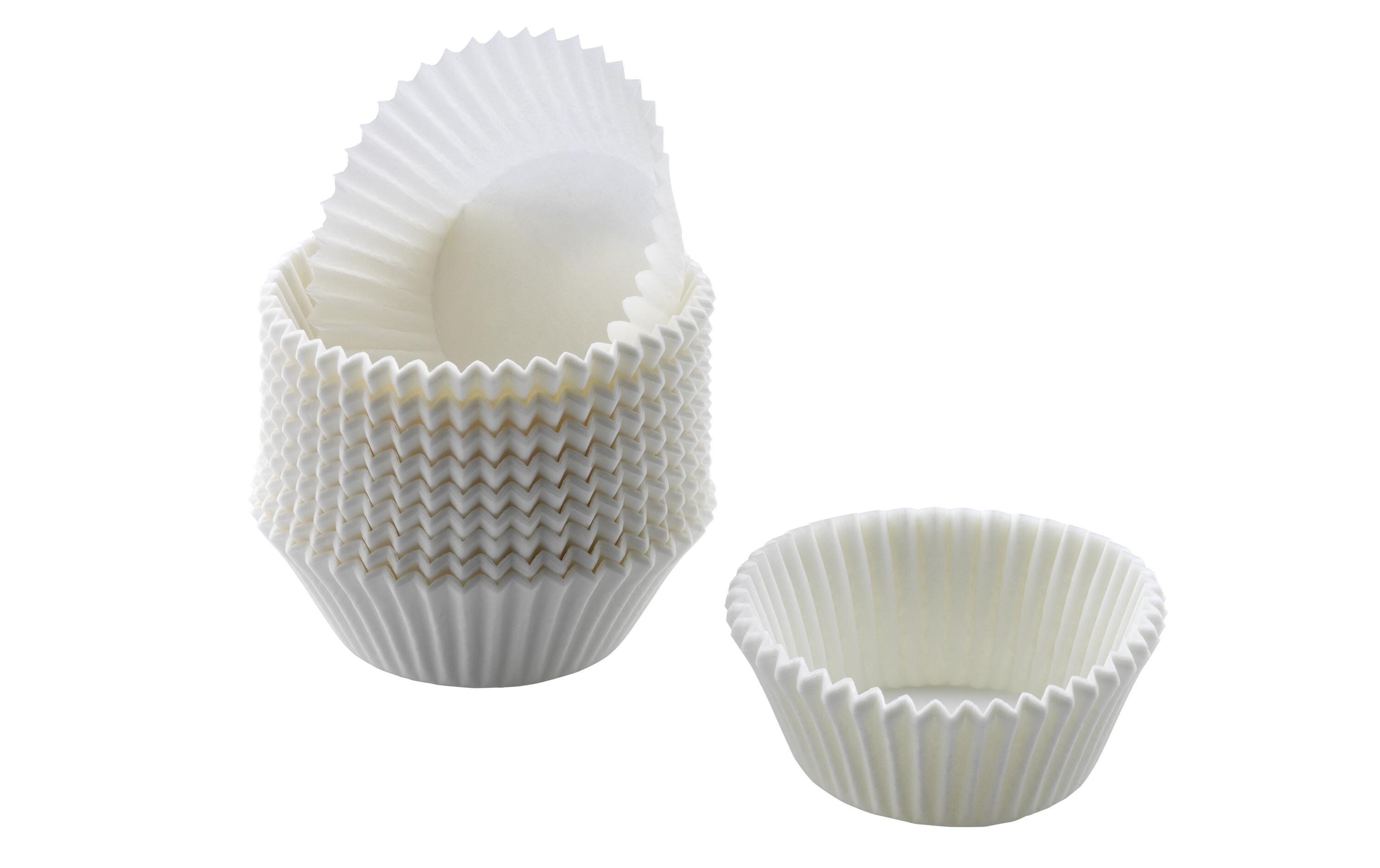 Kaiser Muffin Inspiration Papierform, 200 Stück, Weiss