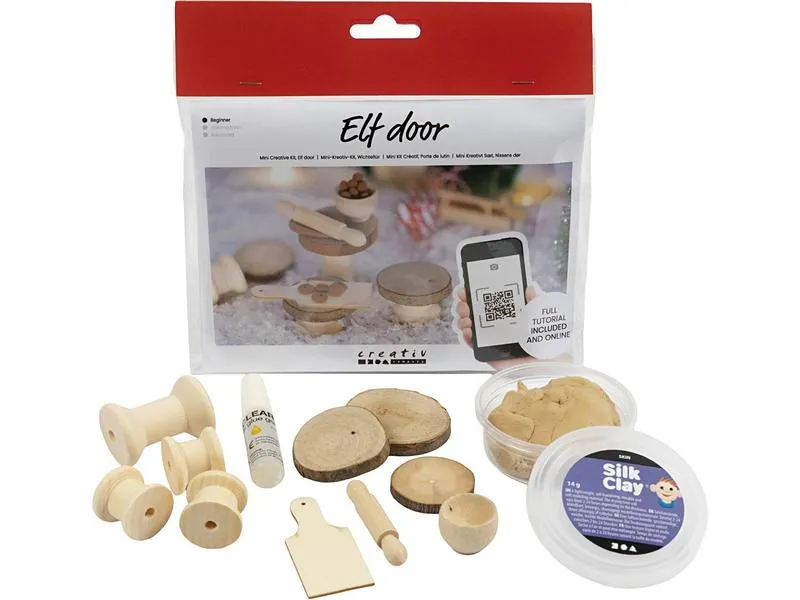 Creativ Company Mini-Utensilien Elfentür / Wichteltür Szene Backen Creativ Company Mini-Utensilien Elfentür / Wichteltür Szene Backen