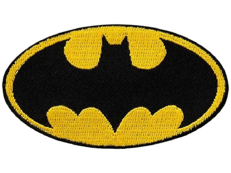 Mono-Quick Aufbügelbild Batman Logo 1 Stück Mono-Quick Aufbügelbild Batman Logo 1 Stück