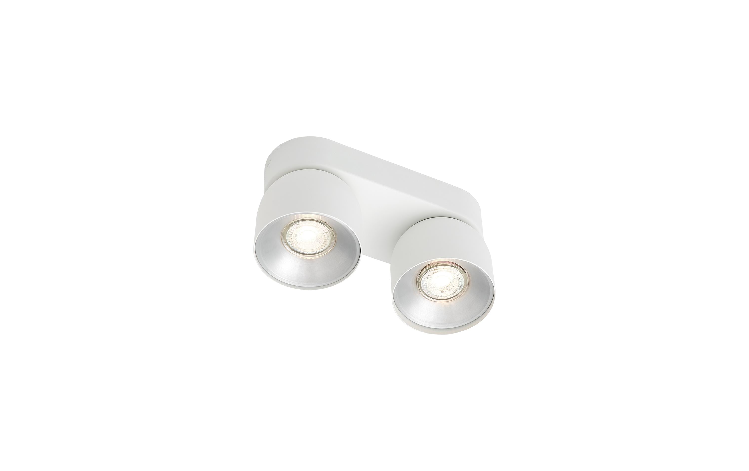 Nordlux Spotlight Pitcher 2-Spot 2 x 50W, GU10, IP20, Weiss Nordlux Spotlight Pitcher 2-Spot 2 x 50W, GU10, IP20, Weiss